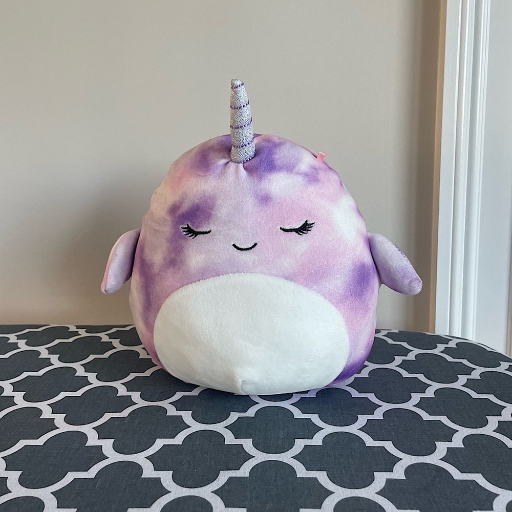 Squishmallow “Nabila The Narwhal” 8 Inches